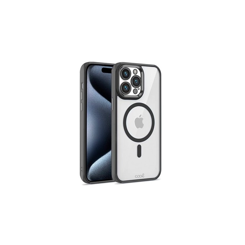 FUNDA COOL IPHONE 16 PRO MAGNETICA NEGRO FUNDA COOL IPHONE 16 PRO MAGNETICA NEGRO