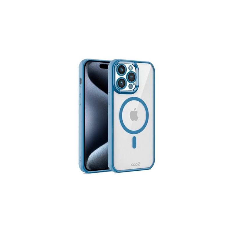 FUNDA COOL IPHONE 16 PRO MAGNETICA CELESTE FUNDA COOL IPHONE 16 PRO MAGNETICA CELESTE
