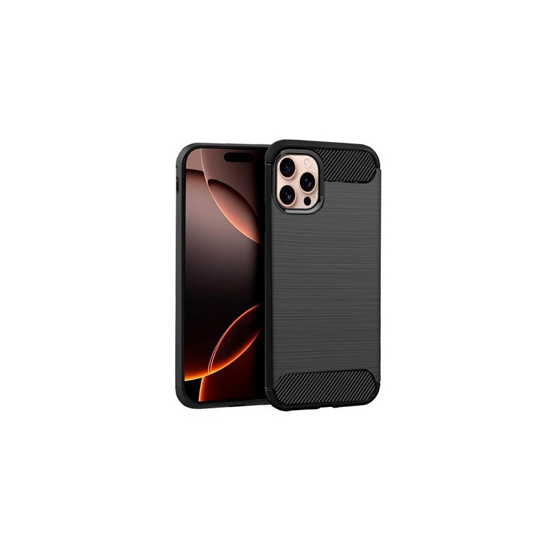 FUNDA COOL IPHONE 16 PRO CARBON NEGRO FUNDA COOL IPHONE 16 PRO CARBON NEGRO