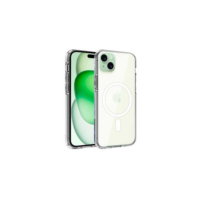 FUNDA COOL IPHONE 15 MAGNETICA TRANSPARENTE FUNDA COOL IPHONE 15 MAGNETICA TRANSPARENTE