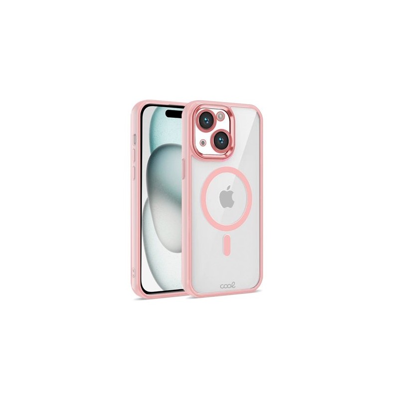 FUNDA COOL IPHONE 15 MAGNETICA ROSA FUNDA COOL IPHONE 15 MAGNETICA ROSA