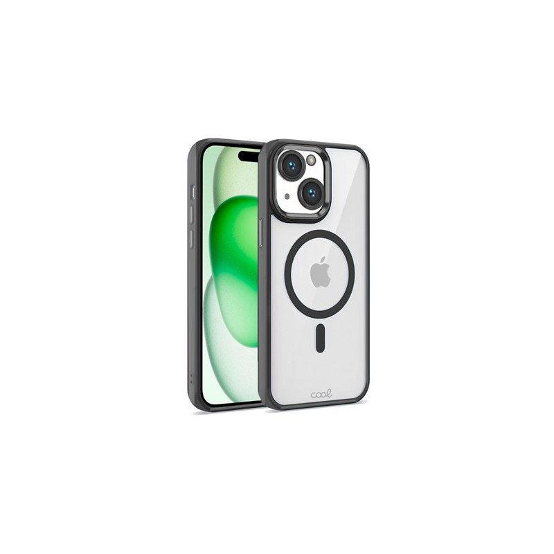 FUNDA COOL IPHONE 15 MAGNETICA NEGRO FUNDA COOL IPHONE 15 MAGNETICA NEGRO