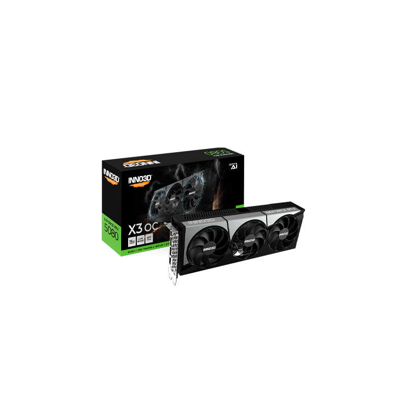 TARJETA GRaFICA INNO3D RTX 5080 X3 OC 16GB