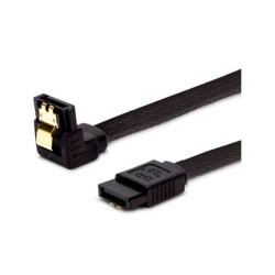 CABLE SATA ANGULAR SAVIO GAK 04 BLACK