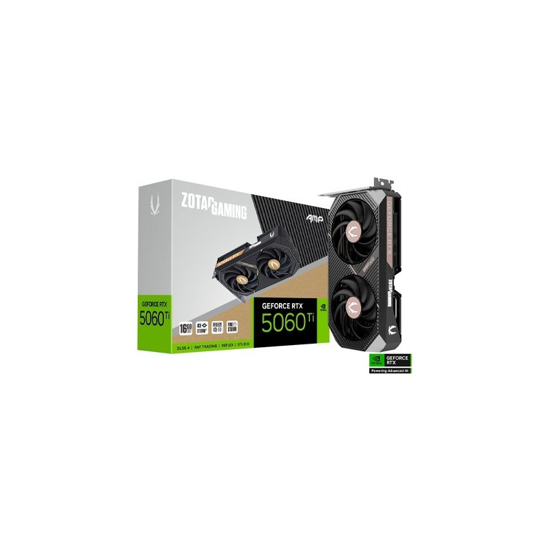 TARJETA GRaFICA ZOTAC RTX 5060TI 16GB AMP GDDR7 TARJETA GRaFICA ZOTAC RTX 5060TI 16GB AMP GDDR7