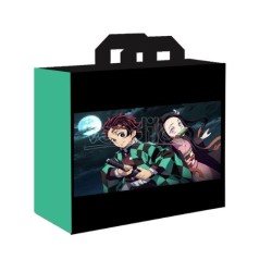 BOLSA KONIX DEMON SLAYER TANJIRO NEZUKO BLACK