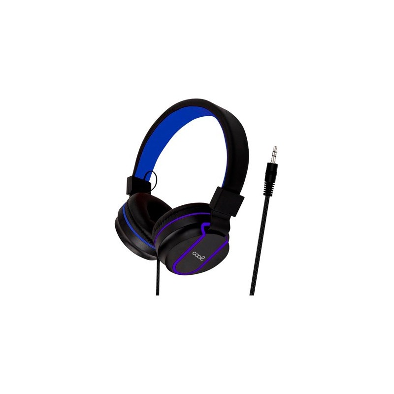 AURICULARES COOL TORONTO BLACK BLUE