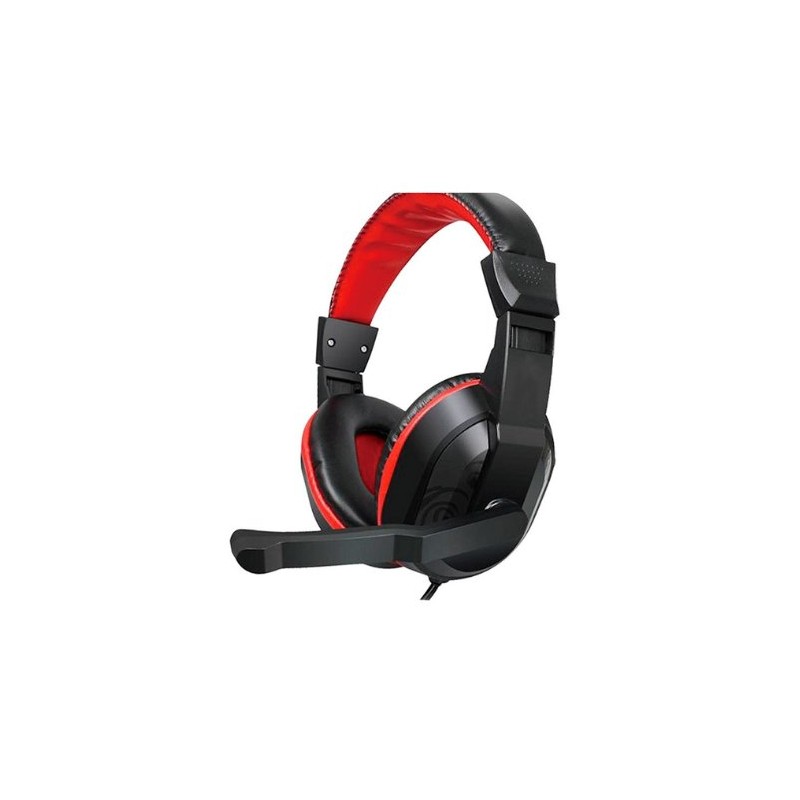 AURICULARES OFICINA COOL DUBLIN BLACK RED