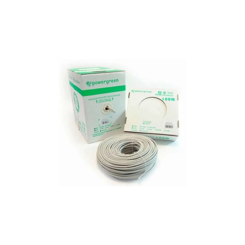BOBINA DE CABLE PEPEGREEN CAT6 305M RIGIDO BOBINA DE CABLE PEPEGREEN CAT6 305M RIGIDO
