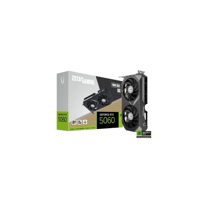 TARJETA GRaFICA ZOTAC GAMING RTX 5060 TWIN EDGE OC 8GB GDD