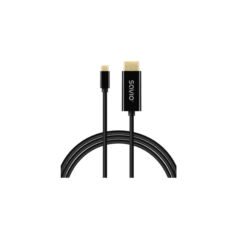 CABLE USB C a HDMI SAVIO CL 190 1M CABLE USB C a HDMI SAVIO CL 190 1M