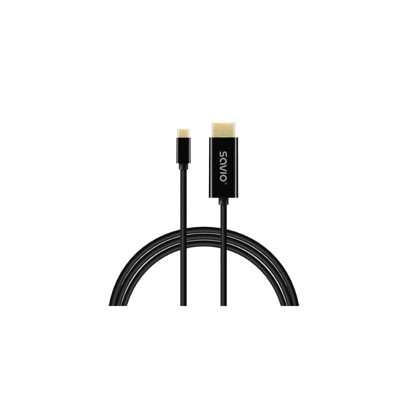 CABLE USB C a HDMI SAVIO CL 191 2M CABLE USB C a HDMI SAVIO CL 191 2M