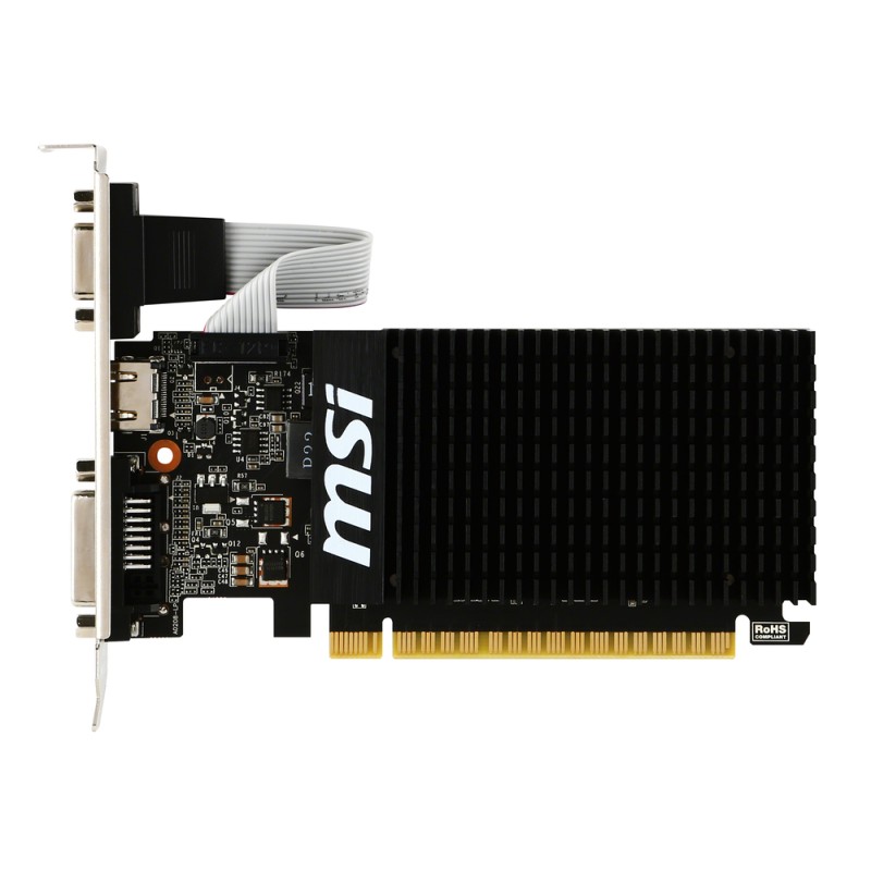 TARJETA GRaFICA MSI GT 710 2GB GDDR3 LP