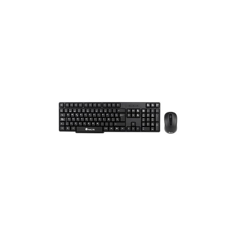 TECLADO RAToN NGS WIRELESS EUPHORIAKIT USB NEGRO