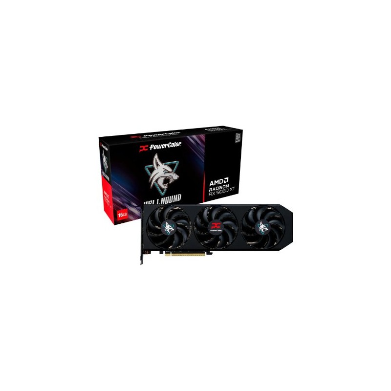 TARJETA GRaFICA POWERCOLOR RX 9060XT HELLHOUND 16GB OC